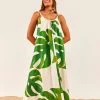 FARM RIO New In White Monstera Maxi Dress