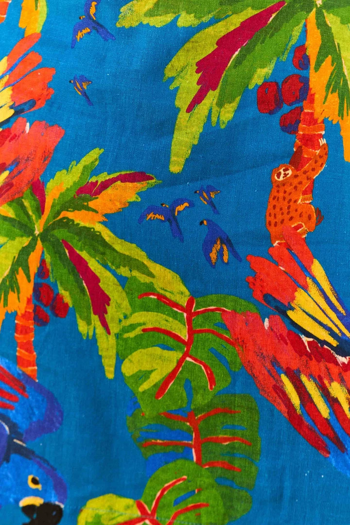 FARM RIO Blue Sunny Day Mini Dress New In 7 FARM RIO Blue Sunny Day Mini Dress New In