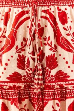 FARM RIO Jungle Flow Tiered Maxi Skirt New In 10 FARM RIO Jungle Flow Tiered Maxi Skirt New In