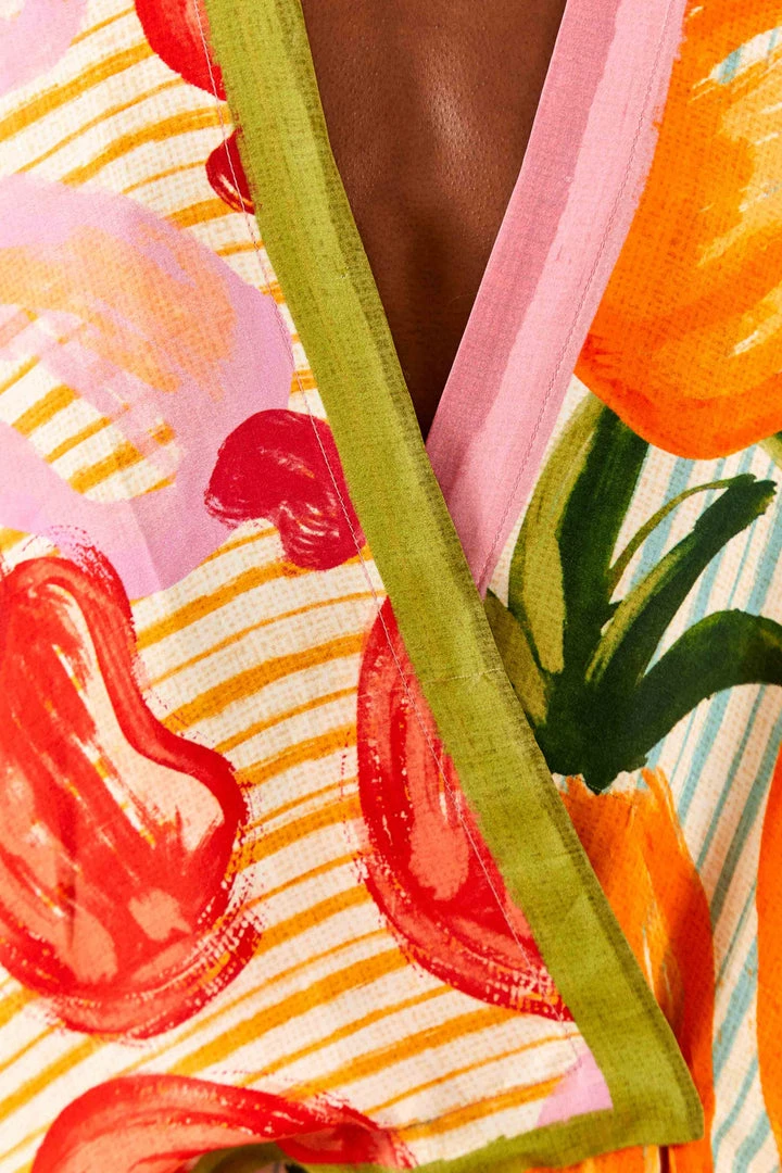 FARM RIO New In Fruits Scarves Blouse 5 FARM RIO New In Fruits Scarves Blouse