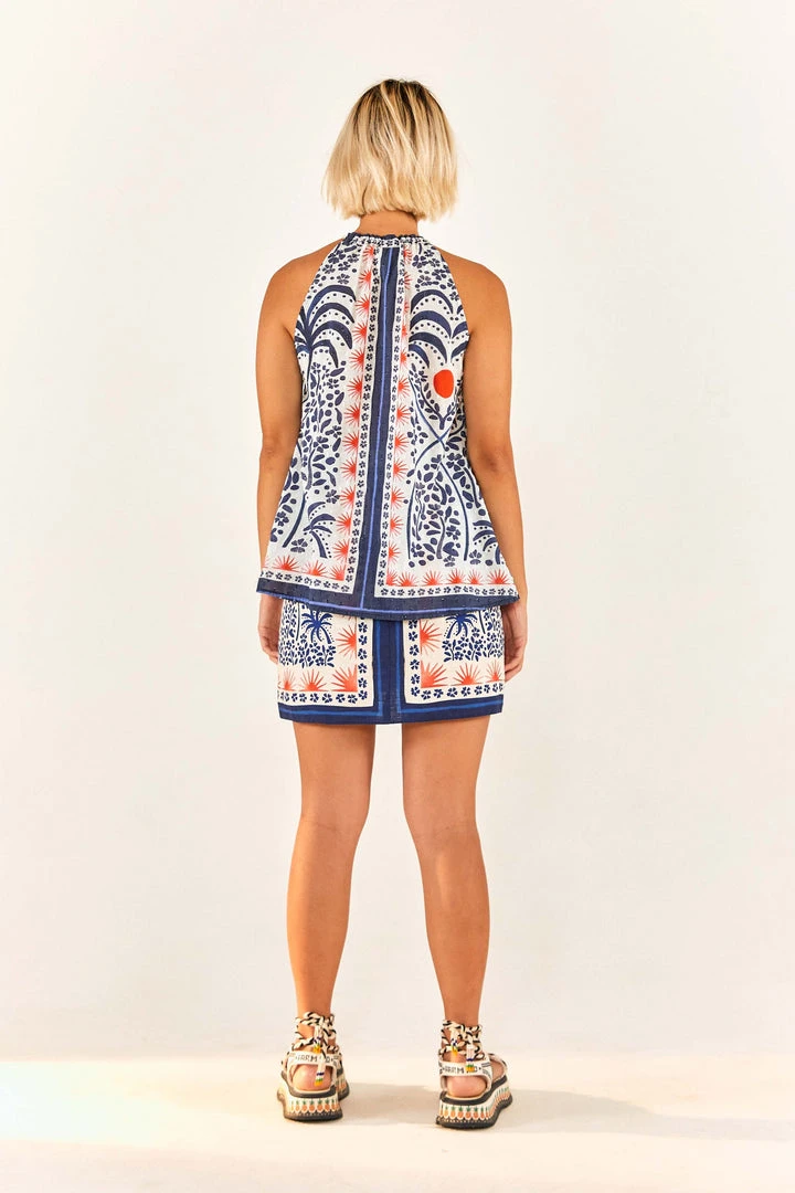 FARM RIO Afternoon Breeze Blouse New In 2 FARM RIO Afternoon Breeze Blouse New In