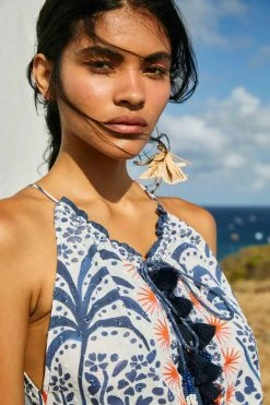 FARM RIO Afternoon Breeze Blouse New In 9 FARM RIO Afternoon Breeze Blouse New In