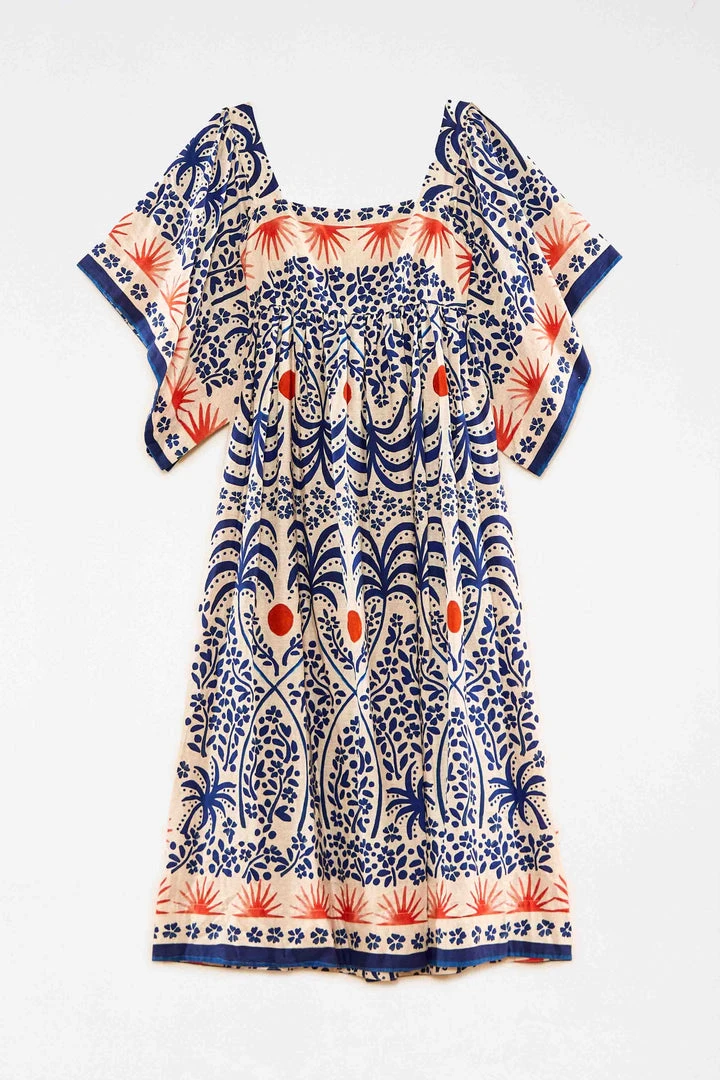 FARM RIO Afternoon Breeze Midi Dress New In 6 FARM RIO Afternoon Breeze Midi Dress New In