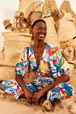 FARM RIO Macaw Wind Jumpsuit 2 FARM RIO Macaw Wind Jumpsuit