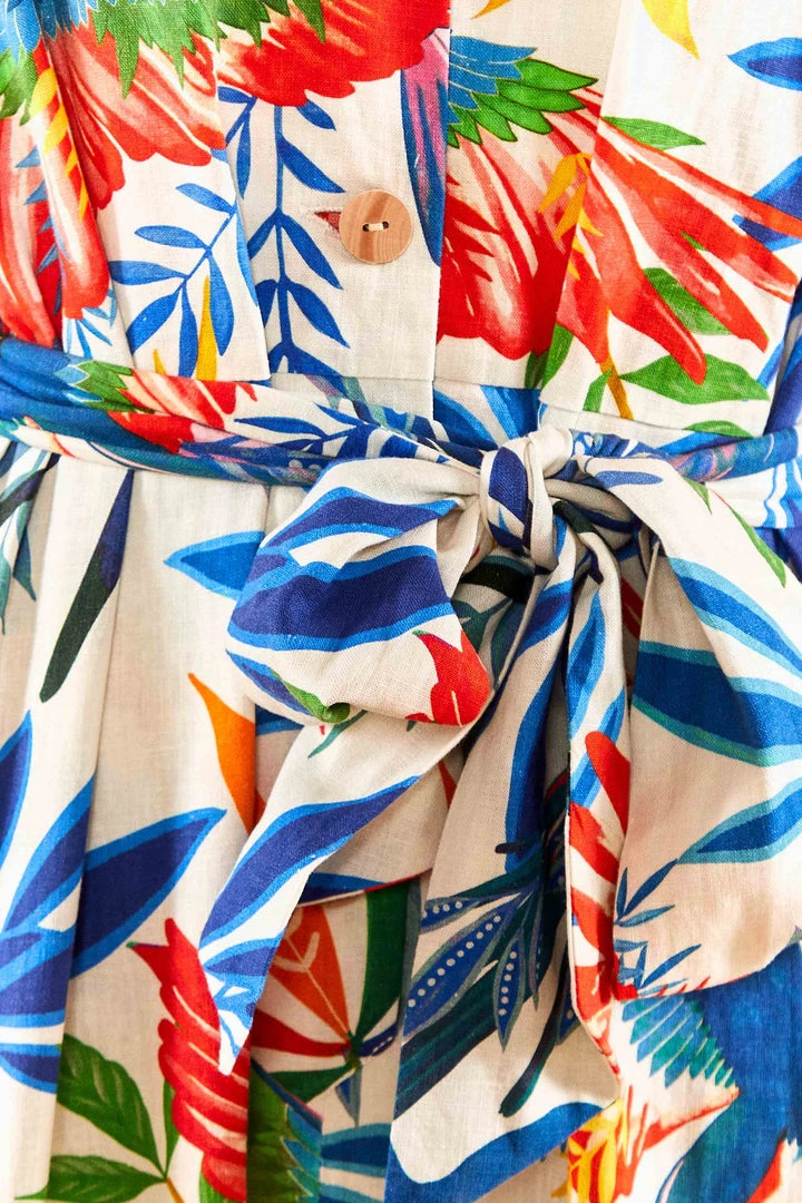 FARM RIO Macaw Wind Jumpsuit FARM RIO Macaw Wind Jumpsuit