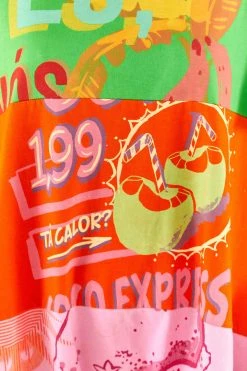 FARM RIO Mixed Graphic Romper New In 11 FARM RIO Mixed Graphic Romper New In