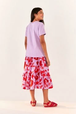 FARM RIO New In Lilac Peixe T-Shirt