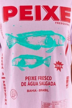 FARM RIO New In Lilac Peixe T-Shirt 11 FARM RIO New In Lilac Peixe T-Shirt