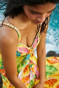 FARM RIO Yellow Beaks & Bananas Blouse 9 FARM RIO Yellow Beaks & Bananas Blouse