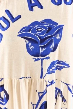 FARM RIO New In White Rainha Das Aguas T Shirt Dress 10 FARM RIO New In White Rainha Das Aguas T Shirt Dress