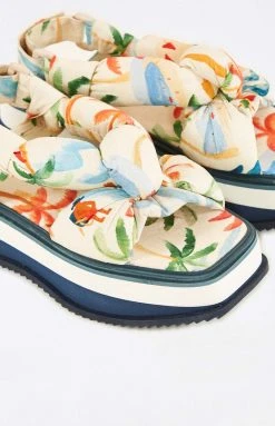 FARM RIO COPACABANA SCARF FLATFORM SANDAL Accessories 6 FARM RIO COPACABANA SCARF FLATFORM SANDAL Accessories
