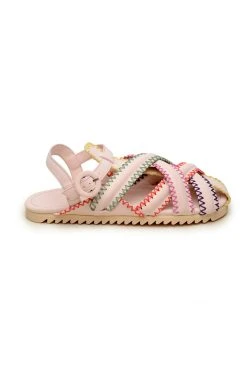 FARM RIO NUDE ZIGZAG SANDAL New In