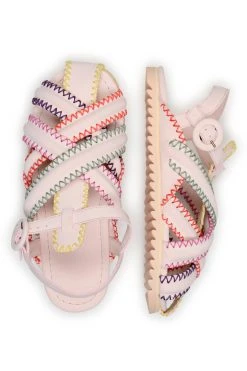 FARM RIO NUDE ZIGZAG SANDAL New In