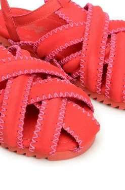 FARM RIO Red Zigzag Sandal 6 FARM RIO Red Zigzag Sandal