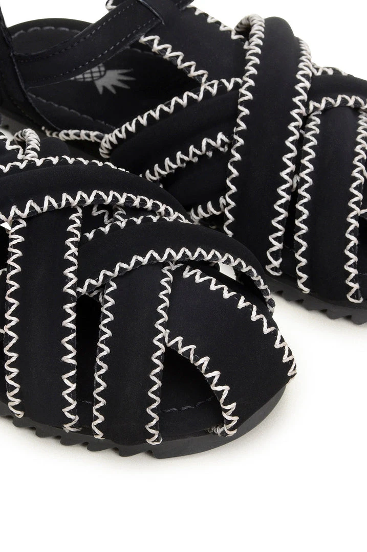 FARM RIO Black Zigzag Sandal Accessories 3 FARM RIO Black Zigzag Sandal Accessories