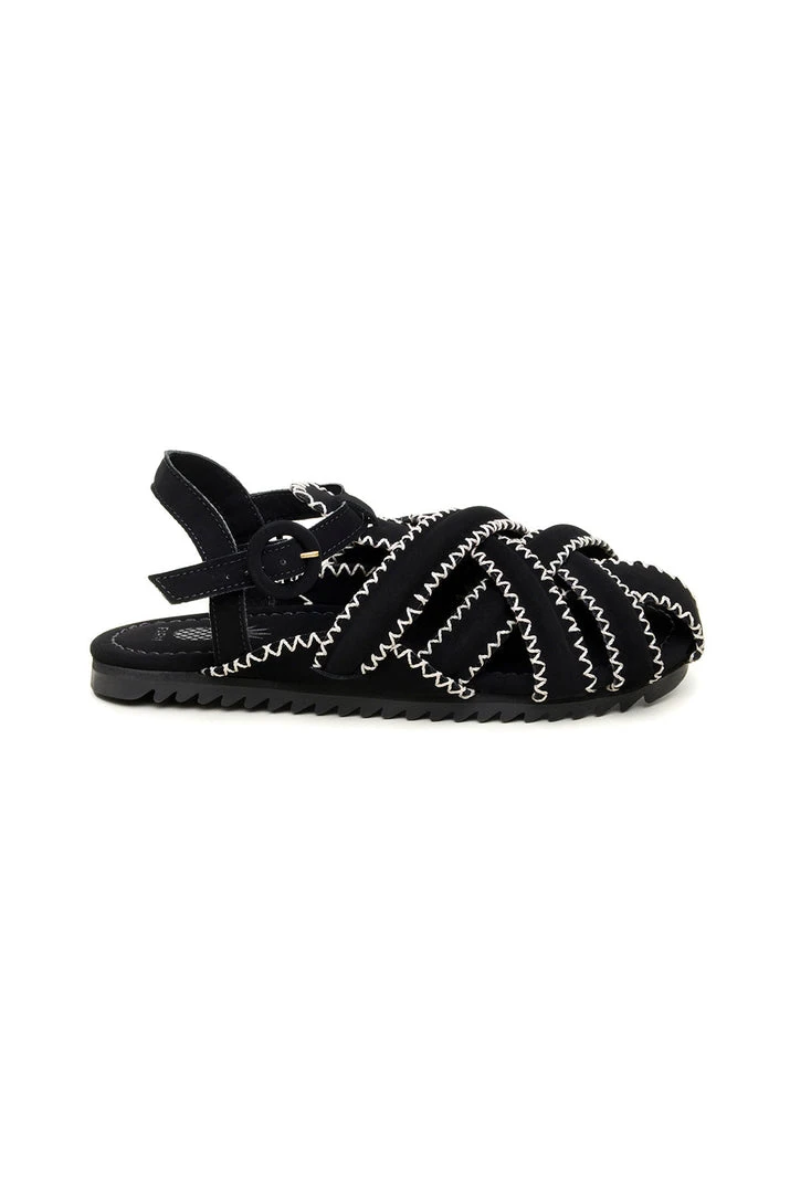FARM RIO Black Zigzag Sandal Accessories 4 FARM RIO Black Zigzag Sandal Accessories