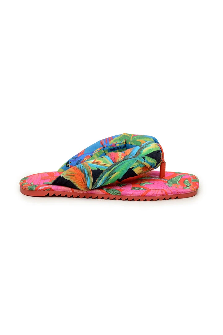 FARM RIO Accessories MULTI SCARF PUFFY FLIP FLOP 4 FARM RIO Accessories MULTI SCARF PUFFY FLIP FLOP