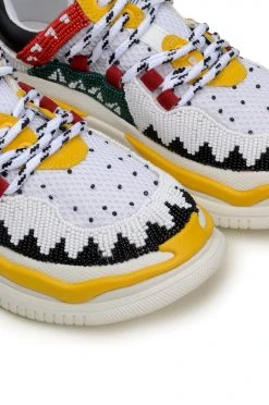 FARM RIO Accessories Multi Beaded Platform Sneaker 6 FARM RIO Accessories Multi Beaded Platform Sneaker