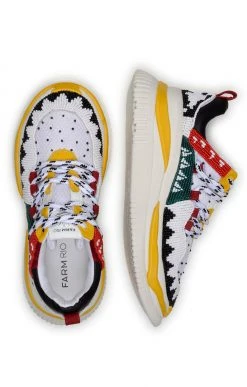 FARM RIO Accessories Multi Beaded Platform Sneaker