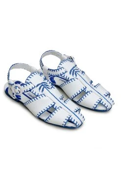 FARM RIO BLUE PALM TREE SANDAL