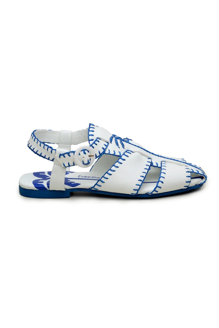 FARM RIO BLUE PALM TREE SANDAL 4 FARM RIO BLUE PALM TREE SANDAL