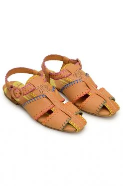 FARM RIO Caramel Palm Tree Sandal Accessories