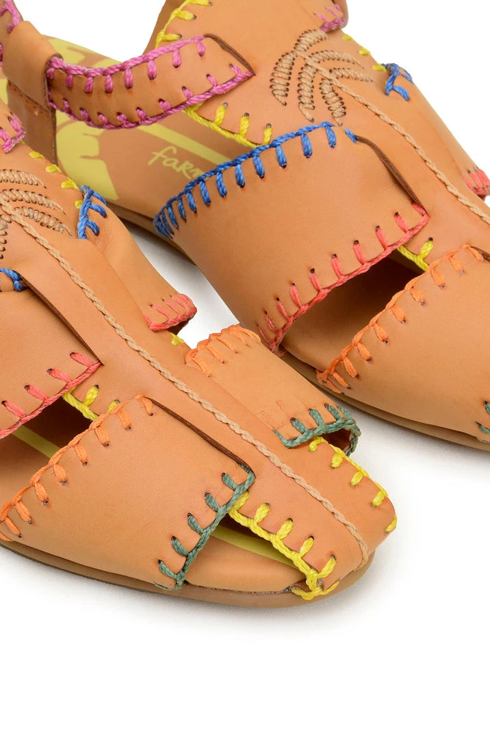 FARM RIO Caramel Palm Tree Sandal Accessories 2 FARM RIO Caramel Palm Tree Sandal Accessories