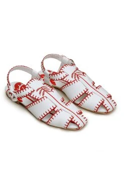 FARM RIO New In RED PALM TREE SANDAL
