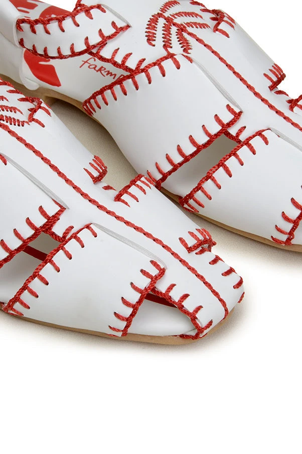 FARM RIO New In RED PALM TREE SANDAL FARM RIO New In RED PALM TREE SANDAL