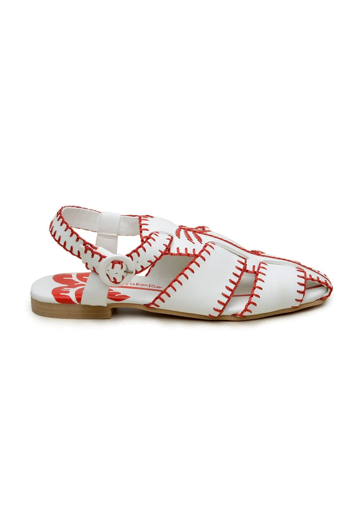 FARM RIO New In RED PALM TREE SANDAL FARM RIO New In RED PALM TREE SANDAL