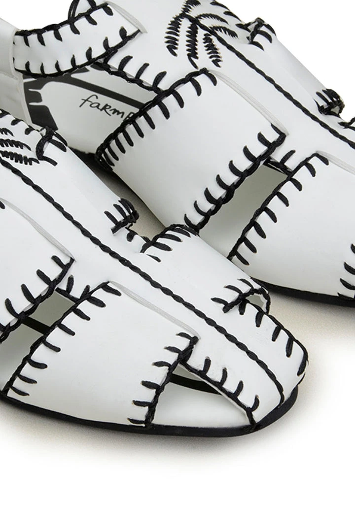 FARM RIO BLACK PALM TREE SANDAL Most Loved 2 FARM RIO BLACK PALM TREE SANDAL Most Loved