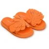 FARM RIO Accessories Orange Monstera Anatomic Slide Sandal