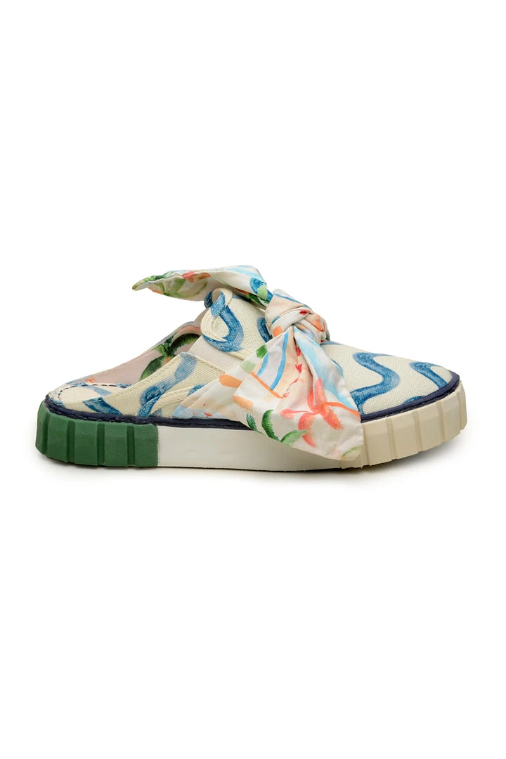 FARM RIO COPACABANA MULE SNEAKER WITH BOW 4 FARM RIO COPACABANA MULE SNEAKER WITH BOW