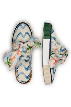 FARM RIO COPACABANA MULE SNEAKER WITH BOW 6 FARM RIO COPACABANA MULE SNEAKER WITH BOW