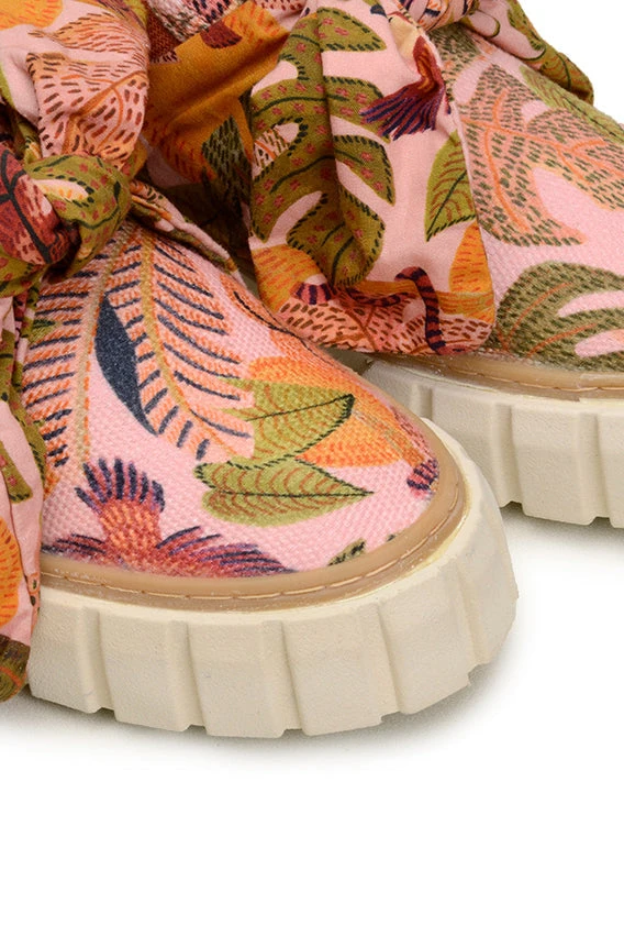 FARM RIO New In SUMMER DREAM MULE SNEAKER WITH BOW 2 FARM RIO New In SUMMER DREAM MULE SNEAKER WITH BOW