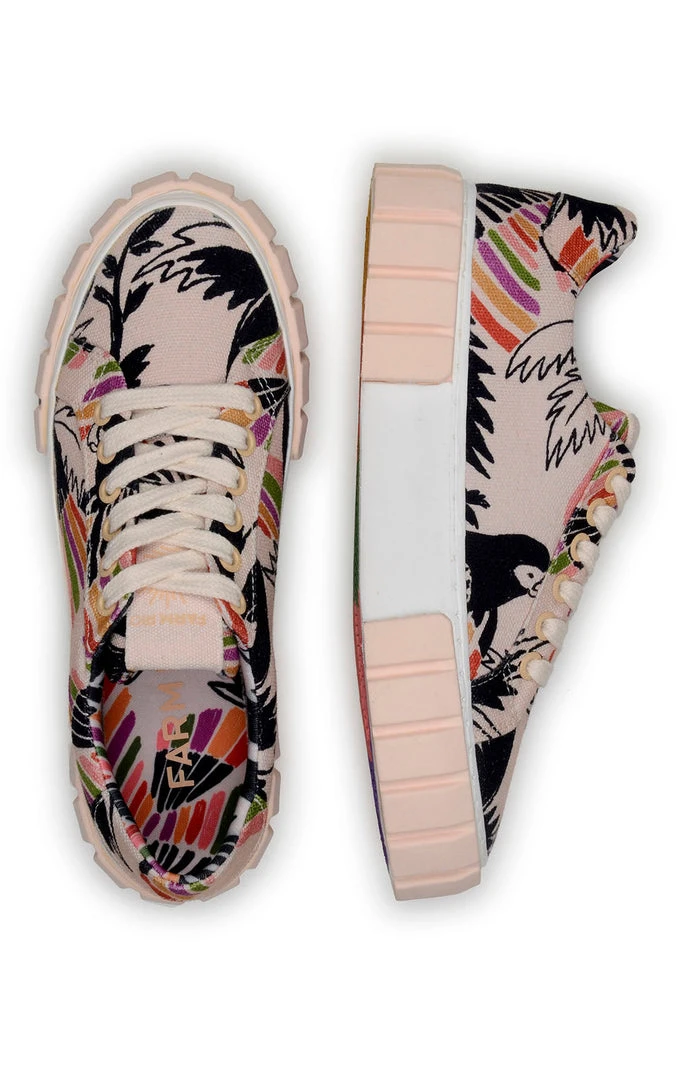 FARM RIO Accessories BIRDS FLATFORM SNEAKER 2 FARM RIO Accessories BIRDS FLATFORM SNEAKER