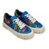 FARM RIO BLUE MACAW FLATFORM SNEAKER