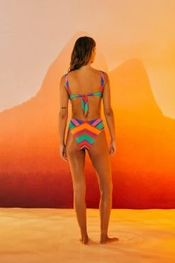 FARM RIO Most Loved Bruna Stripes One Piece Swimsuit 6 FARM RIO Most Loved Bruna Stripes One Piece Swimsuit