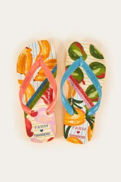 FARM RIO Most Loved FRUITS SCARVES HAVAIANAS SANDALS