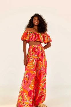 FARM RIO Fruit Brush Pants New In