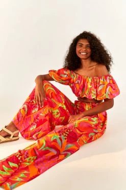 FARM RIO Fruit Brush Pants New In 7 FARM RIO Fruit Brush Pants New In