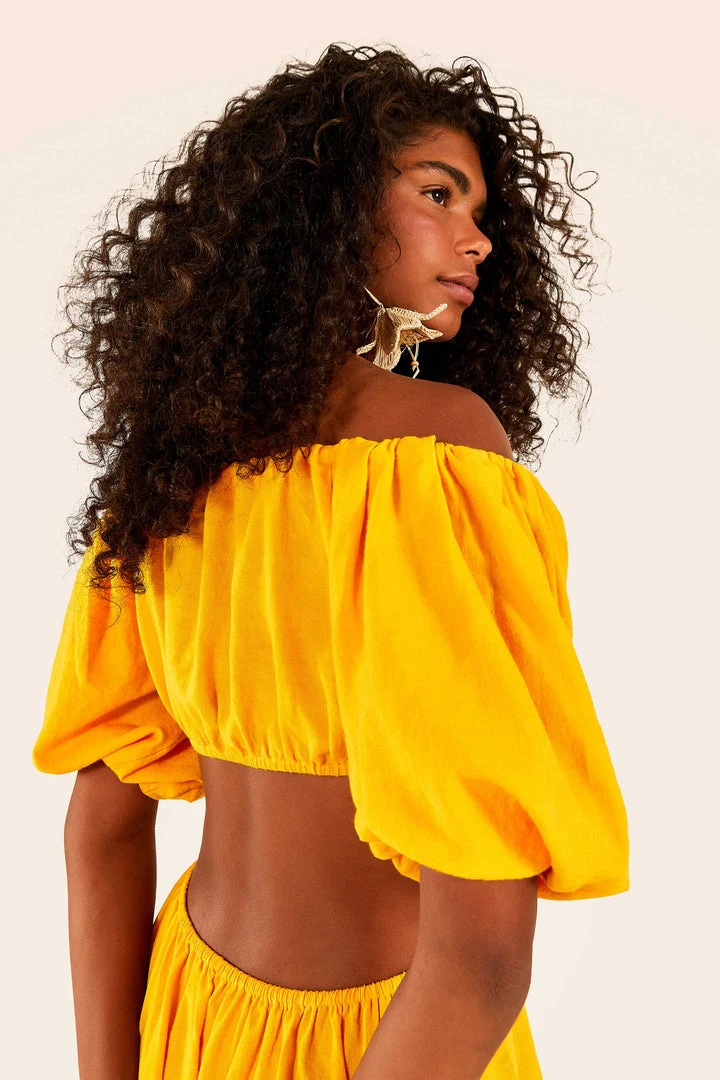 FARM RIO Yellow Knot Midi Dress New In 3 FARM RIO Yellow Knot Midi Dress New In