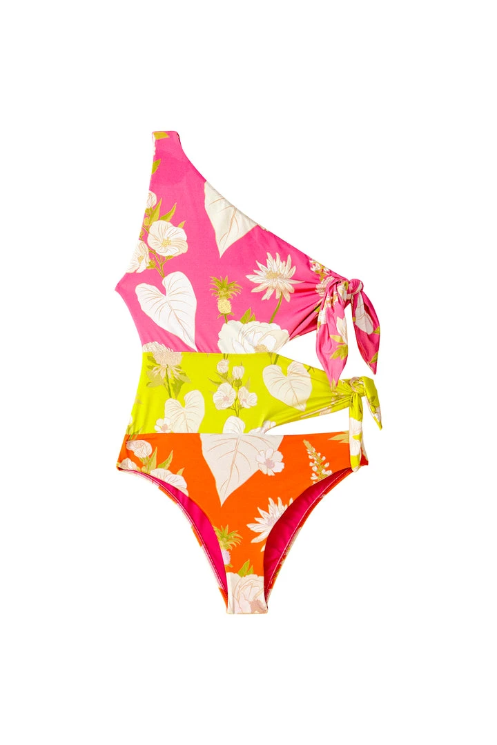 FARM RIO Neon Garden One Piece Swimsuit 5 FARM RIO Neon Garden One Piece Swimsuit