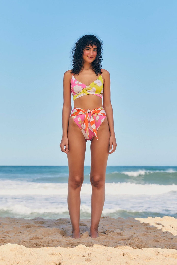 FARM RIO New In Neon Garden Bikini Top 2 FARM RIO New In Neon Garden Bikini Top