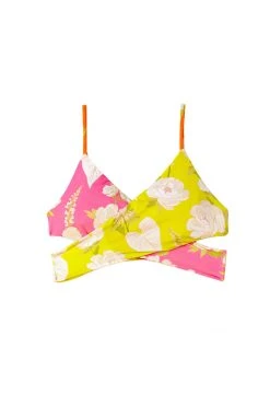 FARM RIO New In Neon Garden Bikini Top 9 FARM RIO New In Neon Garden Bikini Top