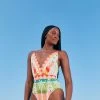 FARM RIO New In Rainbow Sunset One Piece Swimsuit