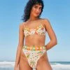 FARM RIO Rainbow Sunset Bikini Bottom