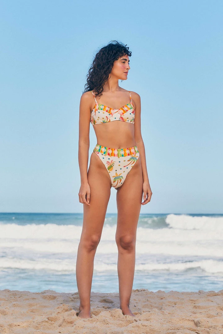 FARM RIO Rainbow Sunset Bikini Bottom 2 FARM RIO Rainbow Sunset Bikini Bottom