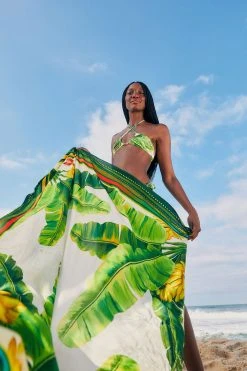 FARM RIO Fresh Forest Sarong New In
