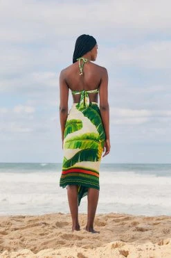 FARM RIO Fresh Forest Sarong New In 9 FARM RIO Fresh Forest Sarong New In